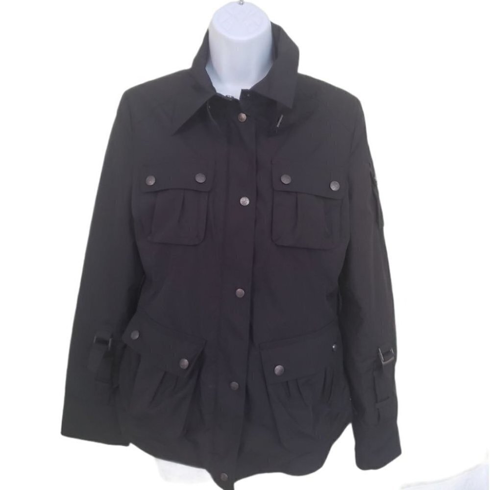 COLE Haan Water Repellent Outdoor Designer Preppy Fall Coat Y2K Parka -  Women S